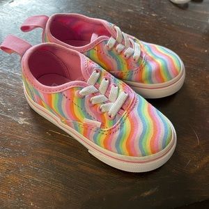 Vans baby rainbow shoes